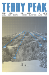 Terry Peak Resort Poster