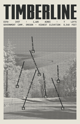 Timberline Resort Poster