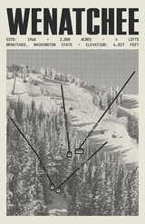 Wenatchee - Mission Ridge Resort Poster