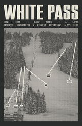 White Pass Resort Poster
