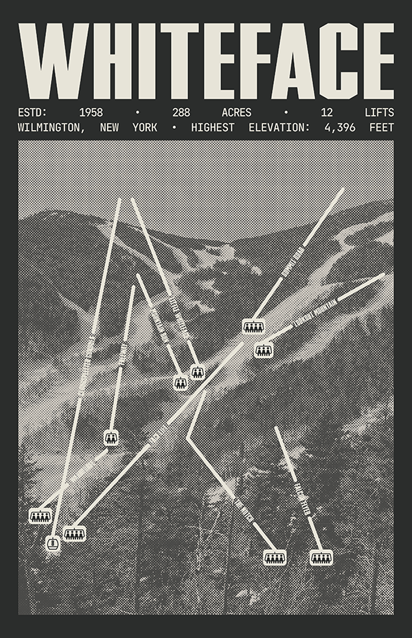 Whiteface - Lake Placid Resort Poster