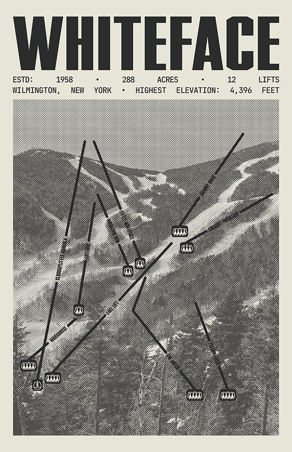 Whiteface - Lake Placid Resort Poster