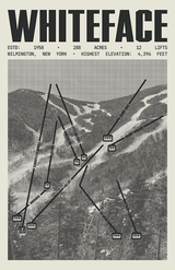 Whiteface - Lake Placid Resort Poster