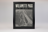 Willamette Pass - Crescent Resort Poster