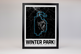 Winter Park Resort Map Poster – Colorado