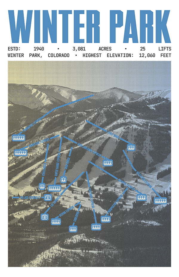 Winter Park Resort Poster