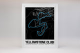 Yellowstone Club Resort Map Poster – Montana
