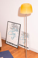 Yellowstone Club Resort Map Poster – Montana